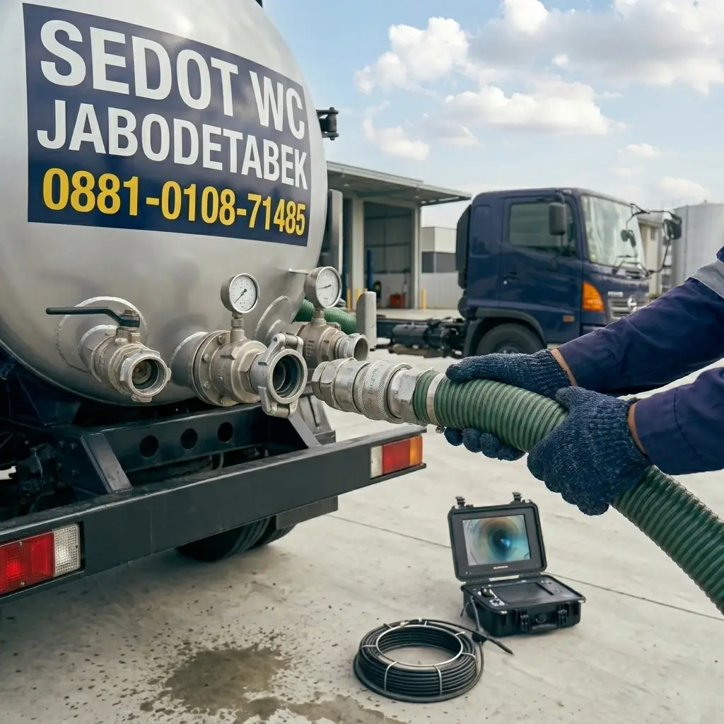 Armada vacuum truck sedot WC